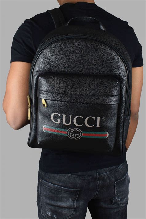 sac a dos gucci homme noir|Sacs Homme Luxe .